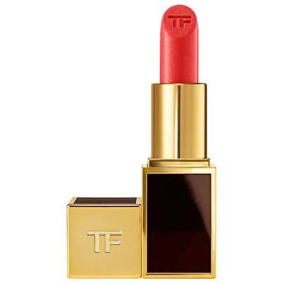 Shop Tom Ford Mini Most Wanted Clutch Lip Color Lipstick True Coral- Most Wanted Lip Color Metallic 0.07 oz/ 2.0 G