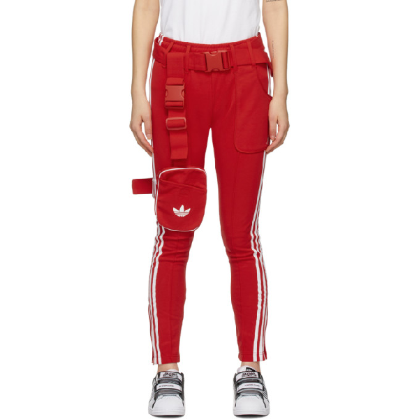 sst track pants red