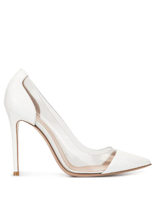 gianvito rossi plexi white