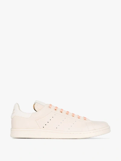 Shop Adidas Originals Neutral Stan Smith Leather Sneakers In Neutrals