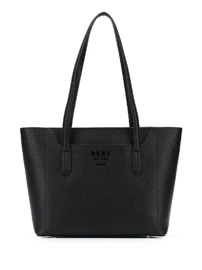 Shop Dkny Noho Tote Bag In Black