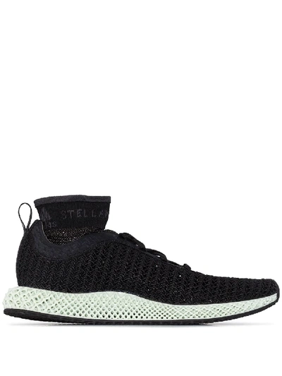 Shop Adidas Originals Alphaedge 4d Sneakers In Black