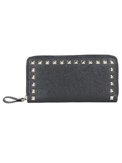 Shop Valentino Wallet In Nero