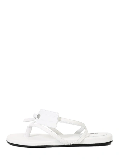 Shop Off-white White Sandal