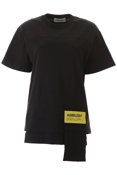 Shop Ambush T-shirt With Pocket In Black (black)