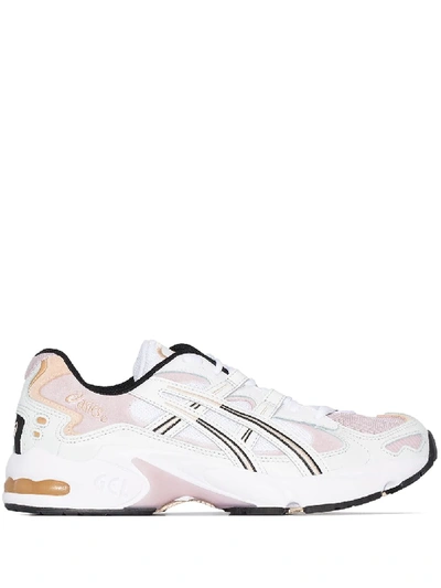 Shop Asics Gel Kayano 5 Chunky Sneakers In Neutrals