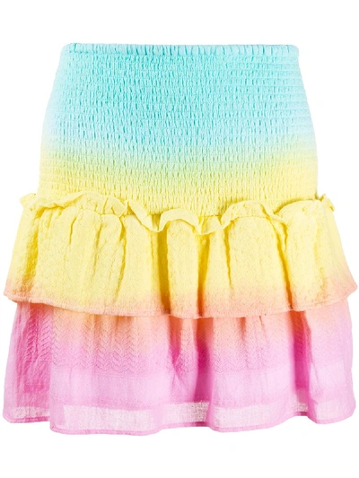 Shop Cecilie Copenhagen Nola Mini Skirt In Pink