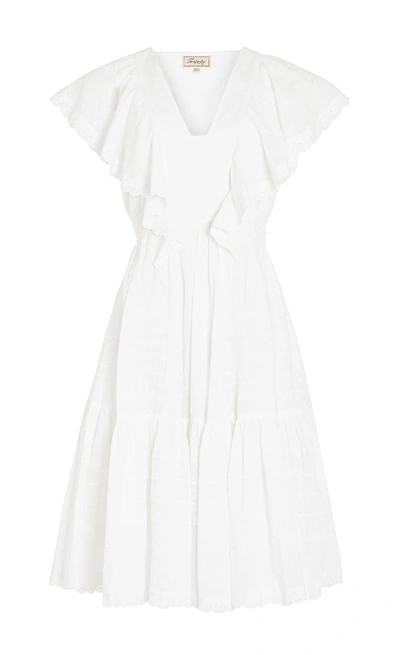 Shop Temperley London Beaux Dress, White, Uk12, White