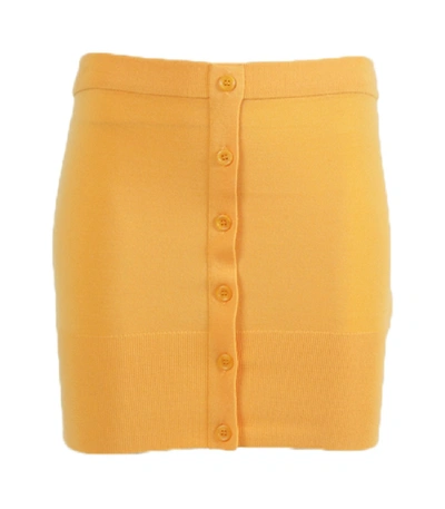 Shop Sies Marjan Orange Naila Strapless Top In Yellow