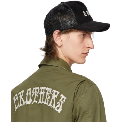 AMIRI 黑色 TRUCKER 徽标棒球帽