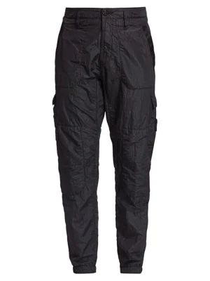 stone island nylon cargo pants