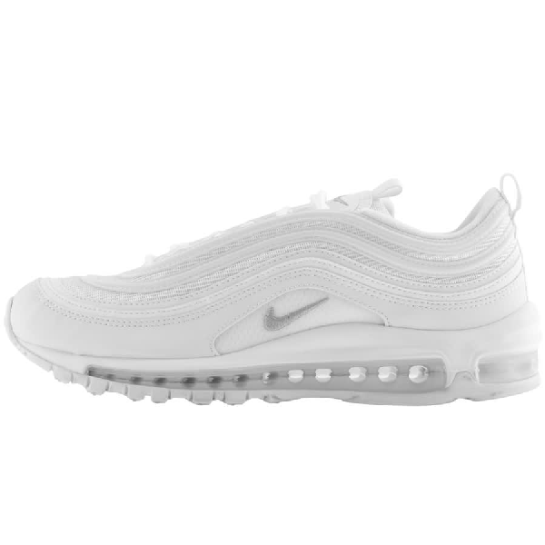 nike white air max 97 trainers