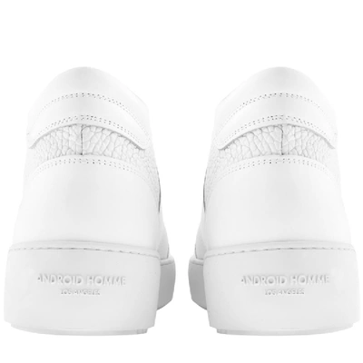 Shop Android Homme Propulsion Mid Trainers White