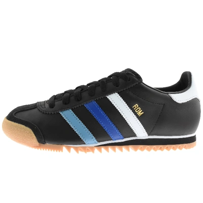 Adidas Originals Rom Trainers In Black | ModeSens