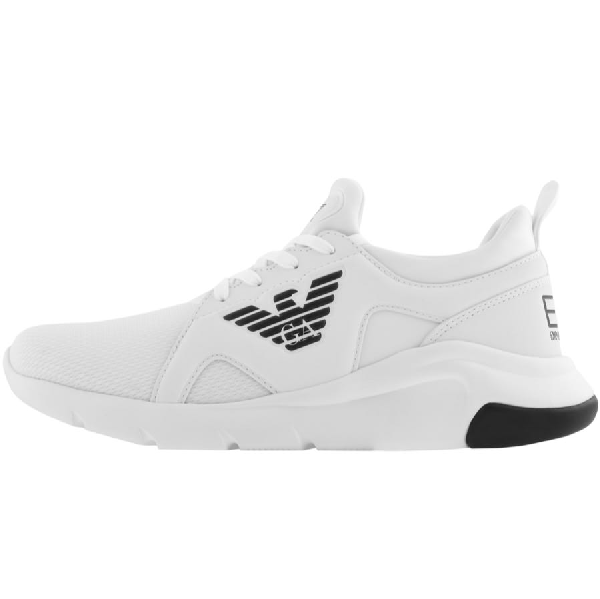 mens armani trainers white