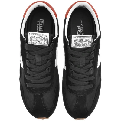 Shop Ralph Lauren Train 90 Trainers Black