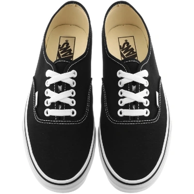 Shop Vans Authentic Trainers Black