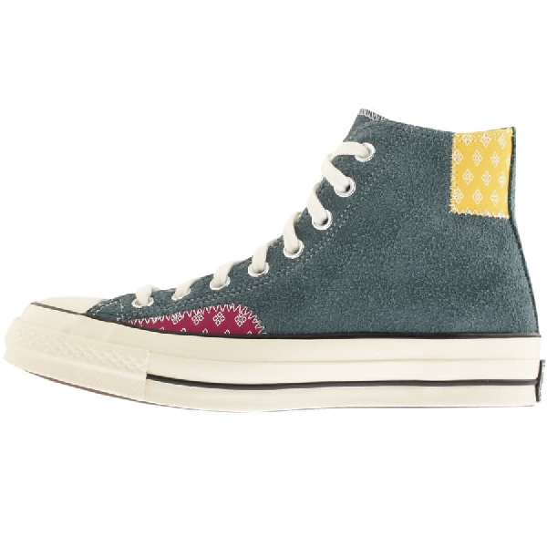 Converse Chuck 70 Twisted Prep Patchwork-high Top Sneakers In Faded  Spruce/amarillo/rose Mar | ModeSens