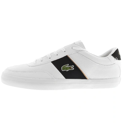 Shop Lacoste Court Master Trainers White