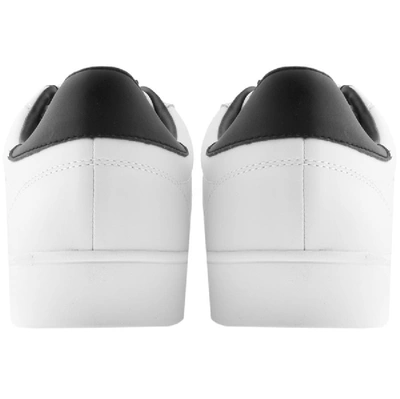 Shop Fred Perry Spencer Leather Trainers White