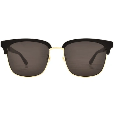 Shop Gucci Gg0382s 006 Sunglasses Black