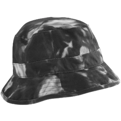Shop Armani Exchange Logo Bucket Hat Black