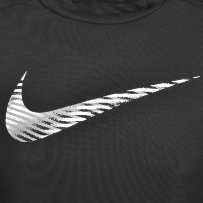 Shop Nike Training Dri Fit Swoosh Hoodie Black