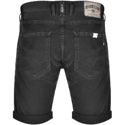 Shop Replay Rbj 901 Shorts Black