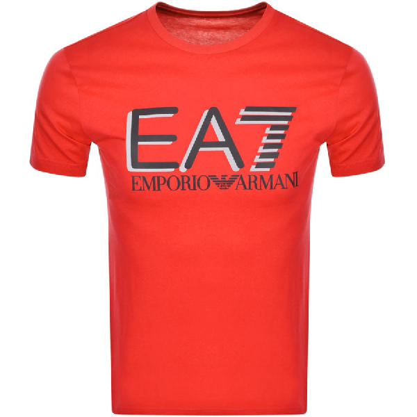 Ea7 Emporio Armani Crew Neck Logo T 