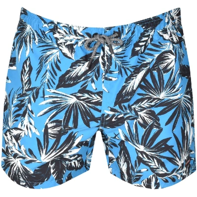 Shop Superdry Edit Swim Shorts Blue
