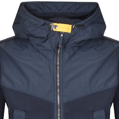 Shop Parajumpers Bora Full Zip Sweatshirt Navy