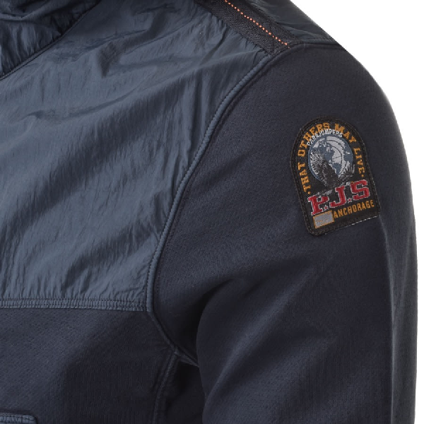 parajumpers bora zip hooded sweatshirt