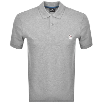 Shop Paul Smith Ps By  Regular Polo T Shirt Grey