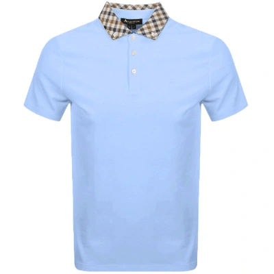 Shop Aquascutum Coniston Polo T Shirt Blue