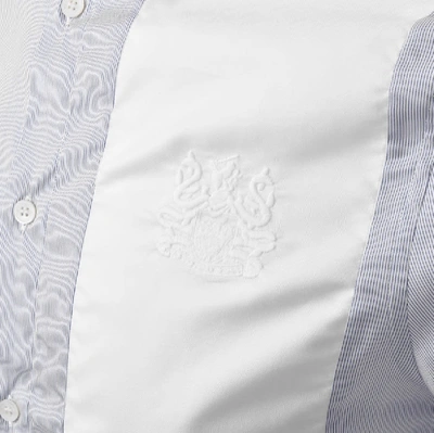 Shop Aquascutum Edmonton Short Sleeve Shirt Blue