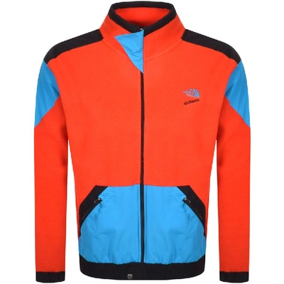 Shop The North Face 92 Extreme Fleece Jacket Red