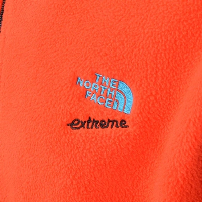 Shop The North Face 92 Extreme Fleece Jacket Red