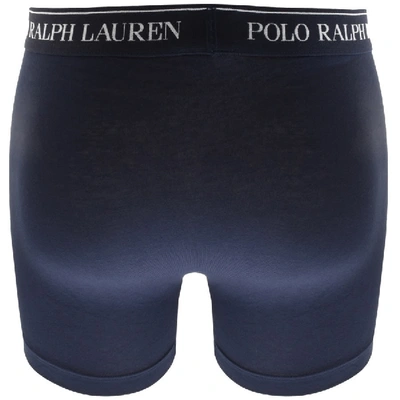 Shop Ralph Lauren Underwear 3 Pack Boxer Shorts Navy