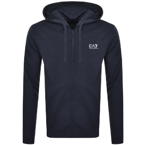 ea7 hoodie zip