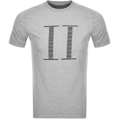 Shop Les Deux Crew Neck Encore T Shirt Grey