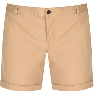 Shop Les Deux Pascal Chino Shorts Brown