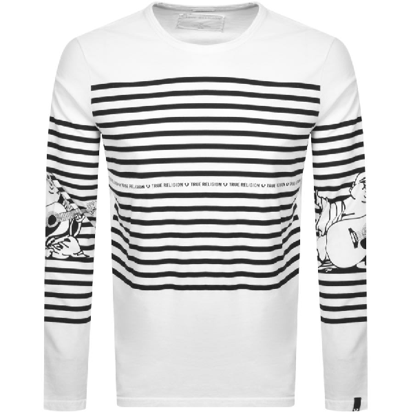 true religion white long sleeve