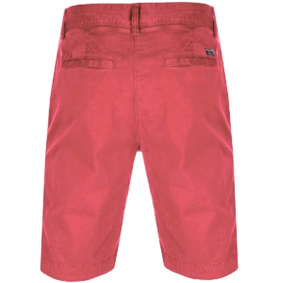 Shop Superdry International Chino Shorts Pink