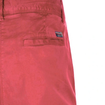 Shop Superdry International Chino Shorts Pink