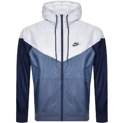 Shop Nike Windrunner Jacket Navy