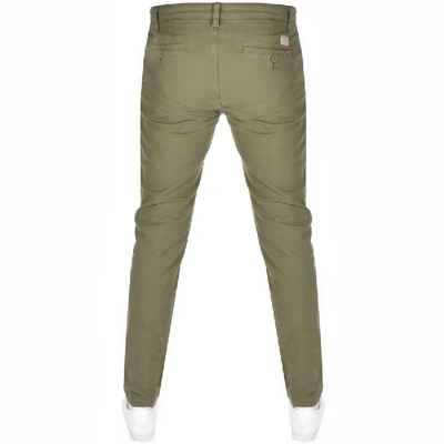 Shop Levi's Levis Slim Taper Chinos Green