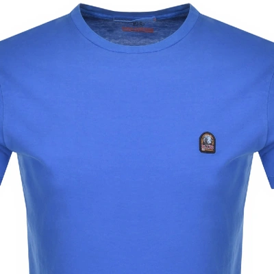 Shop Parajumpers Patch T Shirt Blue