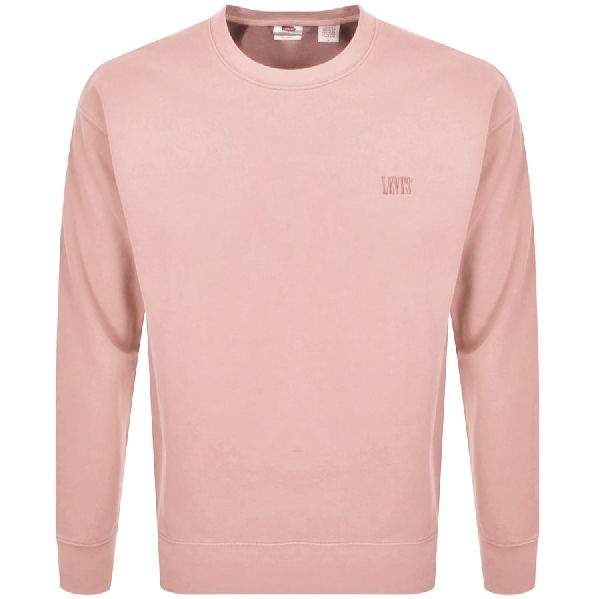 levis pink sweater