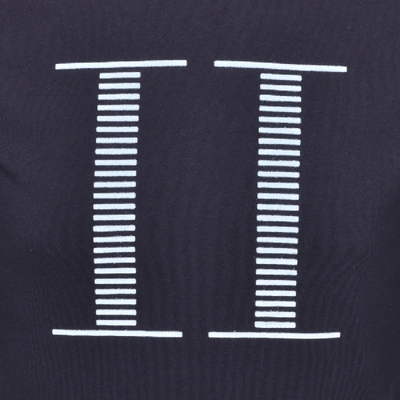 Shop Les Deux Crew Neck Encore T Shirt Navy