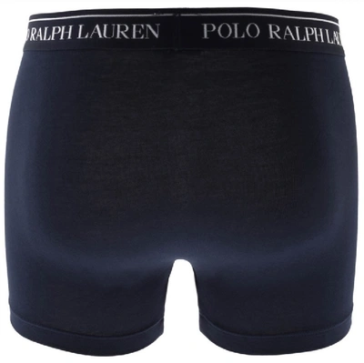 Shop Ralph Lauren Underwear 3 Pack Boxer Shorts Navy